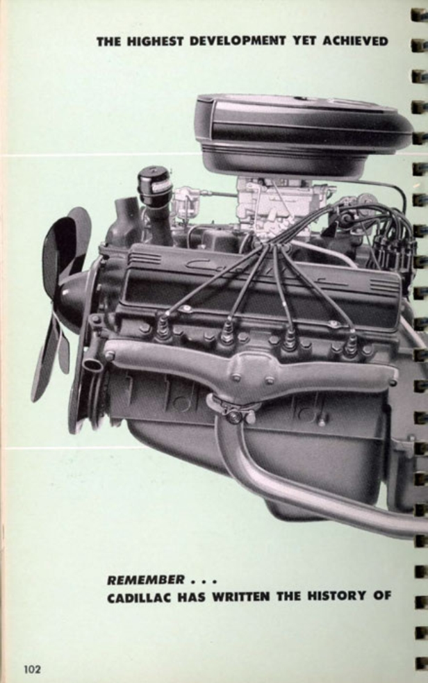 1953 Cadillac Salesmans Data Book Page 111